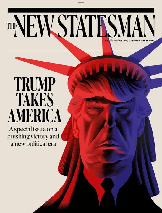 Обложка The New Statesman. Источник: nypost.com