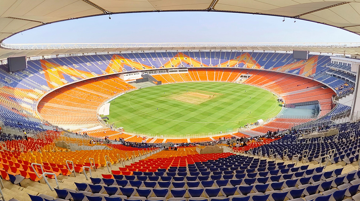 Стадион Нарендра Моди в Ахмадабаде, Индия. Фото: Wikipedia.org